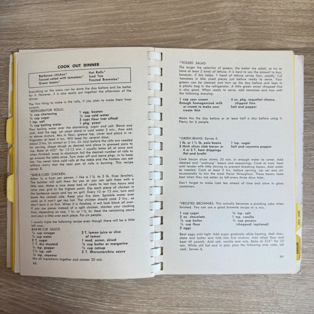 Vintage 1958 Kentucky Cooking New and Old Cookbook Colonelettes Louisville KY
